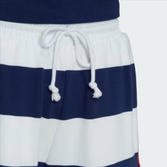 adidas Mid Waist Striped Shorts - Picture 14 of 14